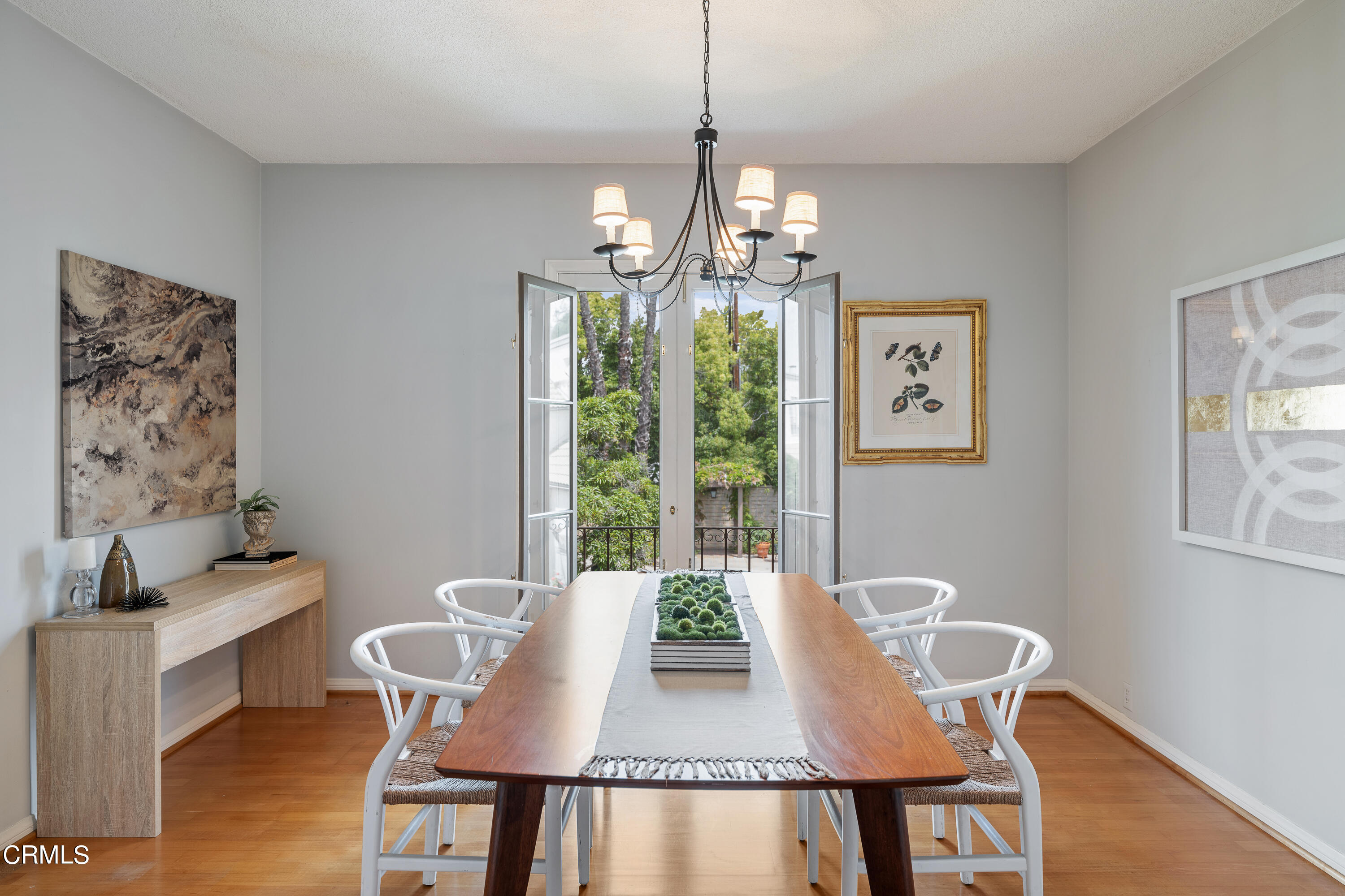 307 Arlington Drive Pasadena, CA 91105 - Photo 23 of 50 a view of a dining room with furniture window and outside view