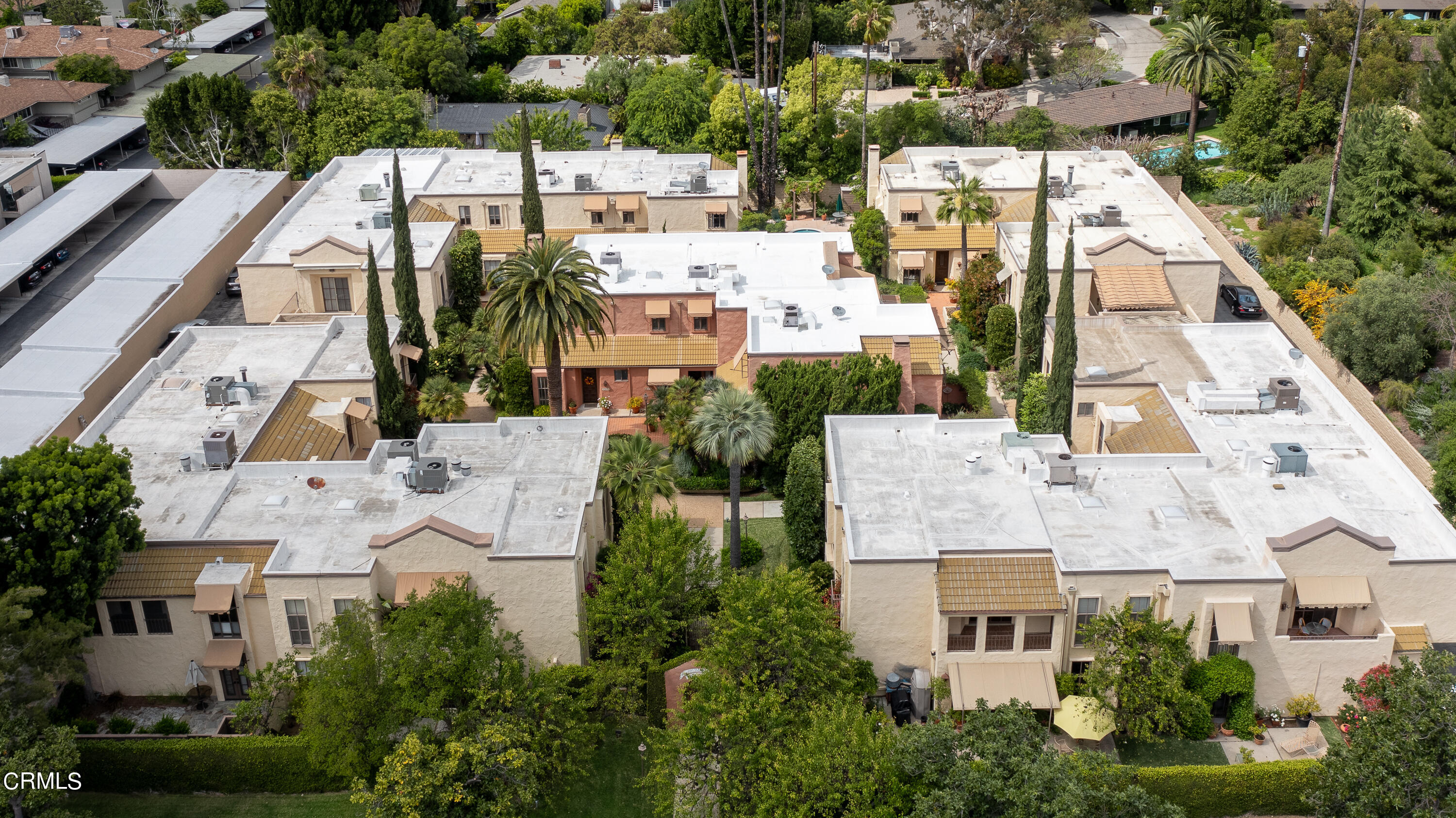 307 Arlington Drive Pasadena, CA 91105 - Photo 50 of 50 an aerial view of residential houses with outdoor space