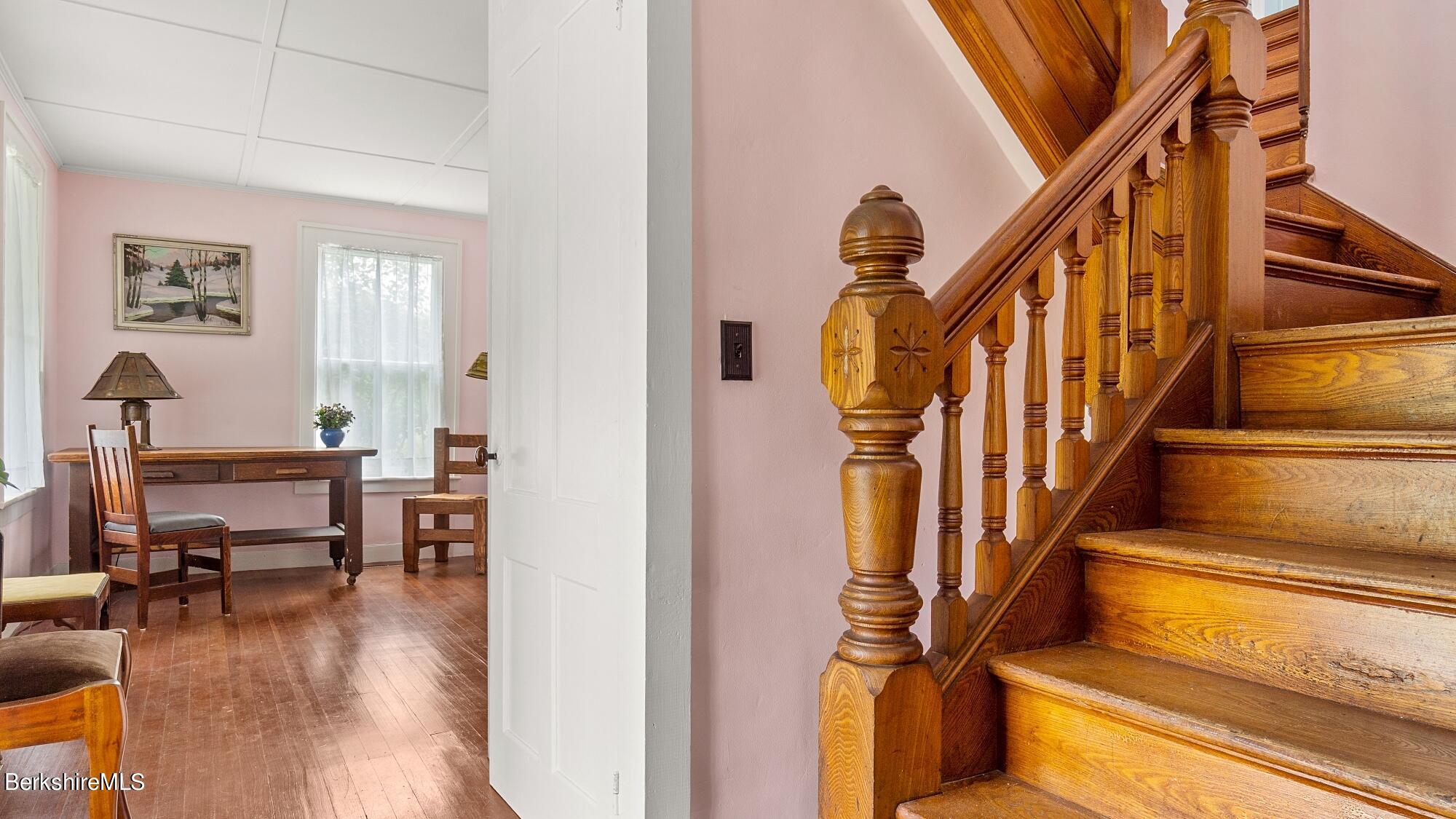 601 East River Road Chester, MA 01050 - Photo 22 of 49 a view of entryway and hall with wooden floor