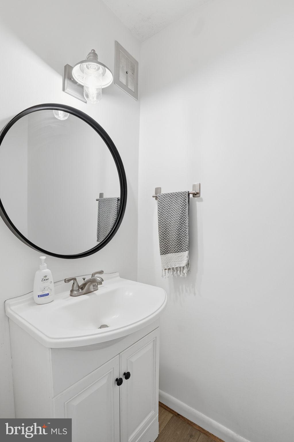 2207 Victor Court Silver Spring, MD 20906 - Photo 34 of 40 a bathroom with a sink and a mirror