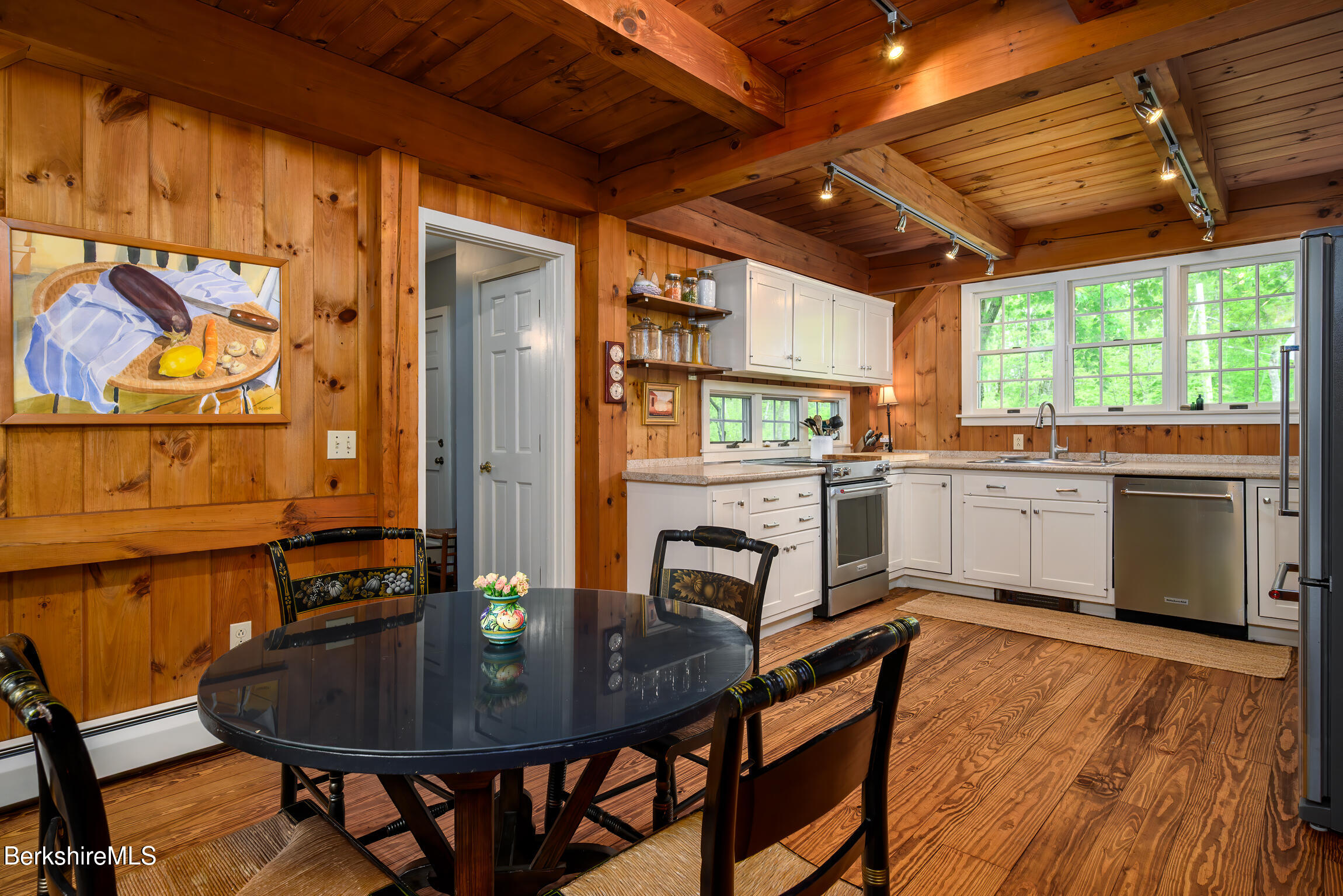 963 Hancock Road Williamstown, MA 01267 - Photo 20 of 60 Breakfast area into kitchen