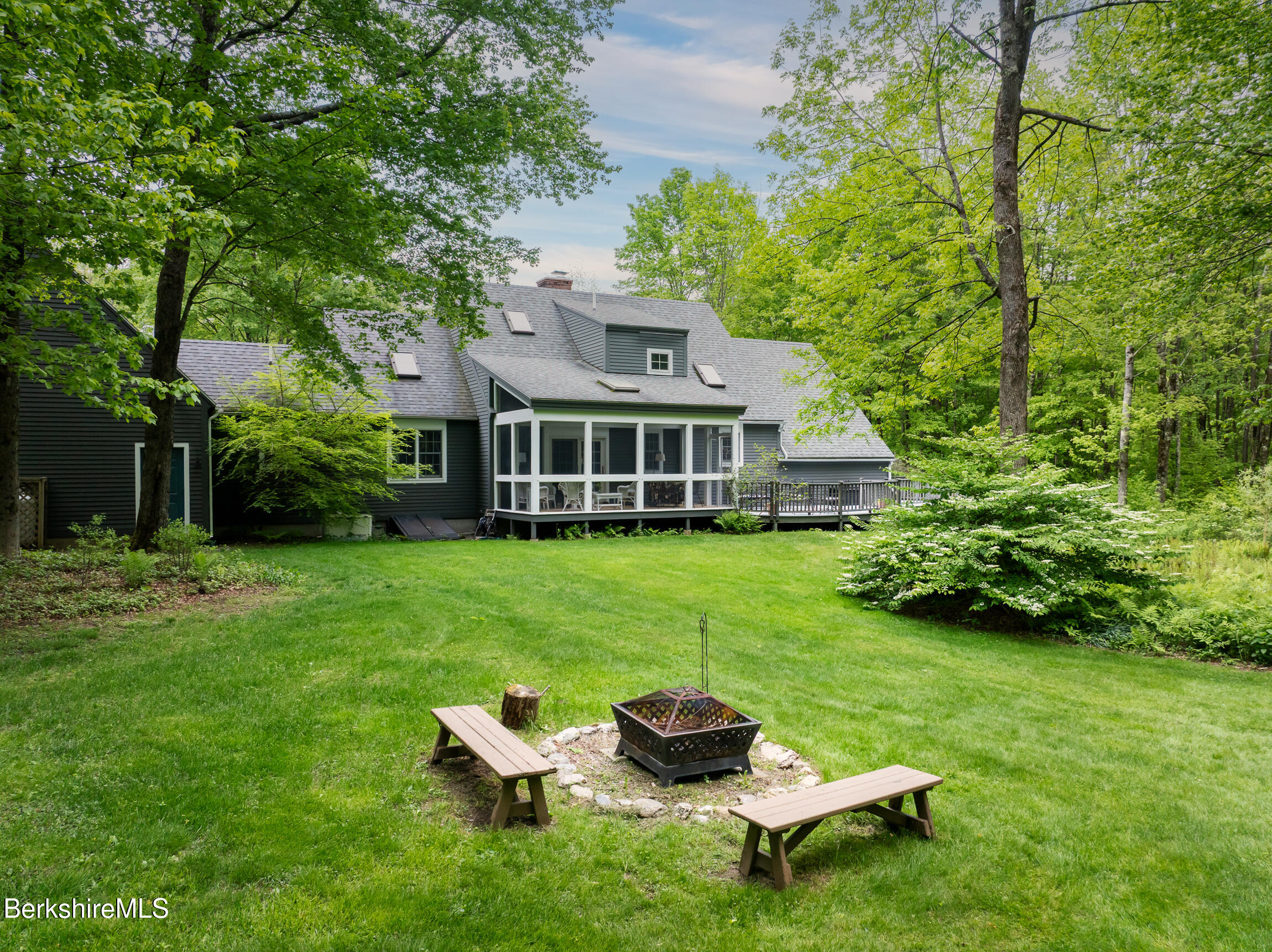 963 Hancock Road Williamstown, MA 01267 - Photo 43 of 60 Rear with firepit