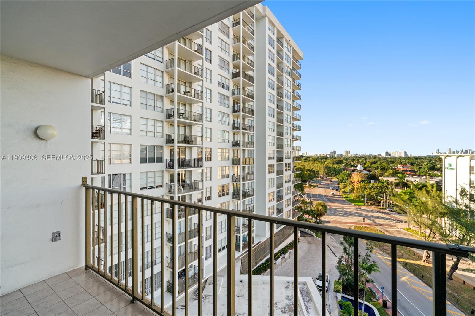 4101 Pine Tree Drive, Unit 802 Miami Beach, FL 33140 - Photo 4 of 58 a view of a balcony with city view