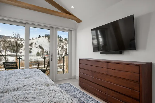 a view of a lake from a balcony