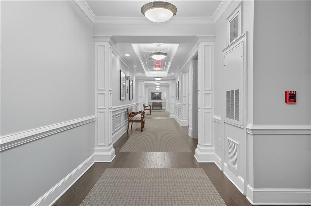 4950 Ivy Ridge Drive Southeast, Unit 203 Atlanta, GA 30339 - Photo 4 of 39 a view of a hallway view with staircase