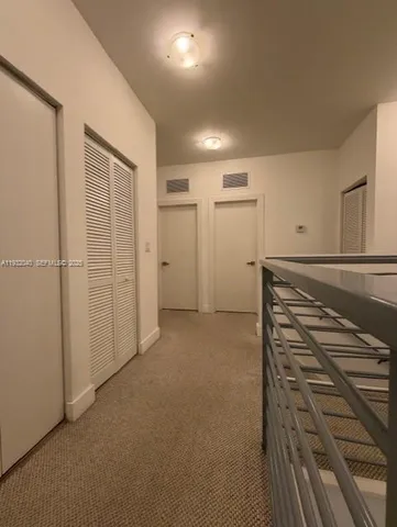 a view of a livingroom with an empty space