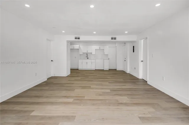 a view of empty room