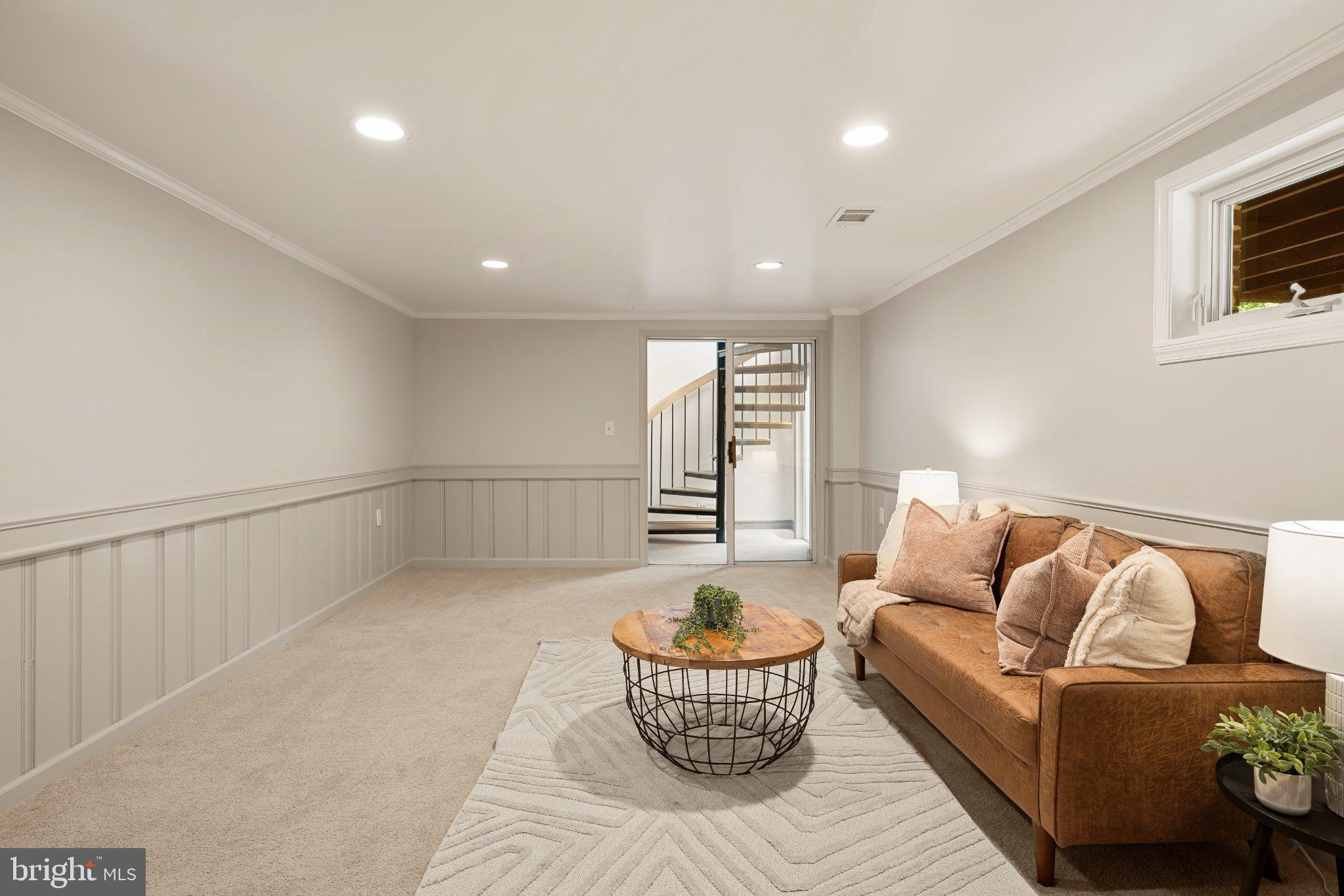 1750 Overlook Drive Silver Spring, MD 20903 - Photo 44 of 68 Lower Level Recreation Room