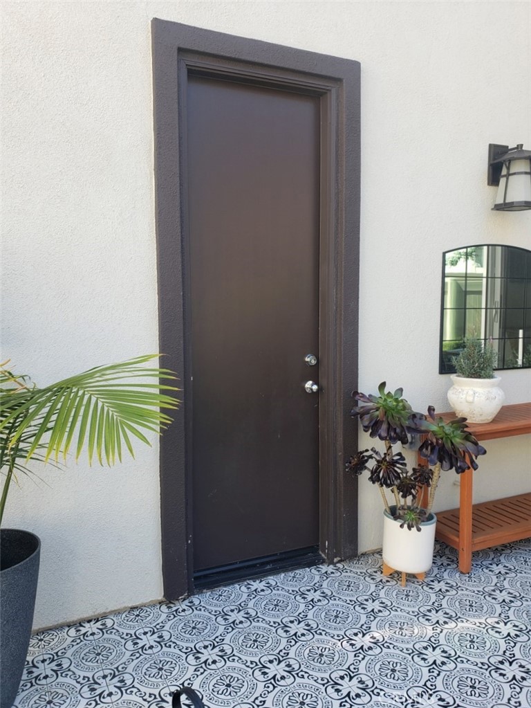 4120 Mission Tree Way Oceanside, CA 92057 - Photo 9 of 56 a potted plant sitting in front of a door