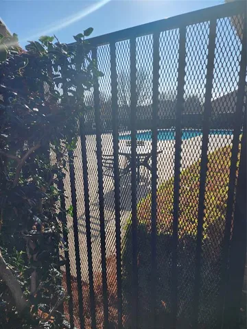 a view of entrance gate