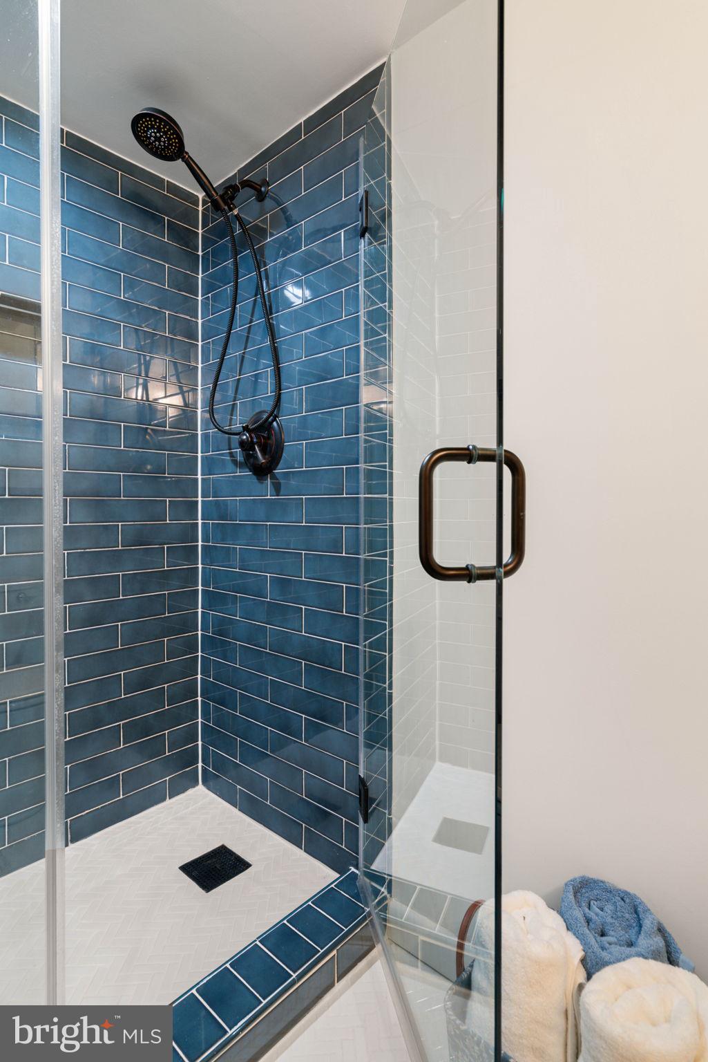 5823 Monticello Road Alexandria, VA 22303 - Photo 35 of 41 Lower level- Renovated bathroom