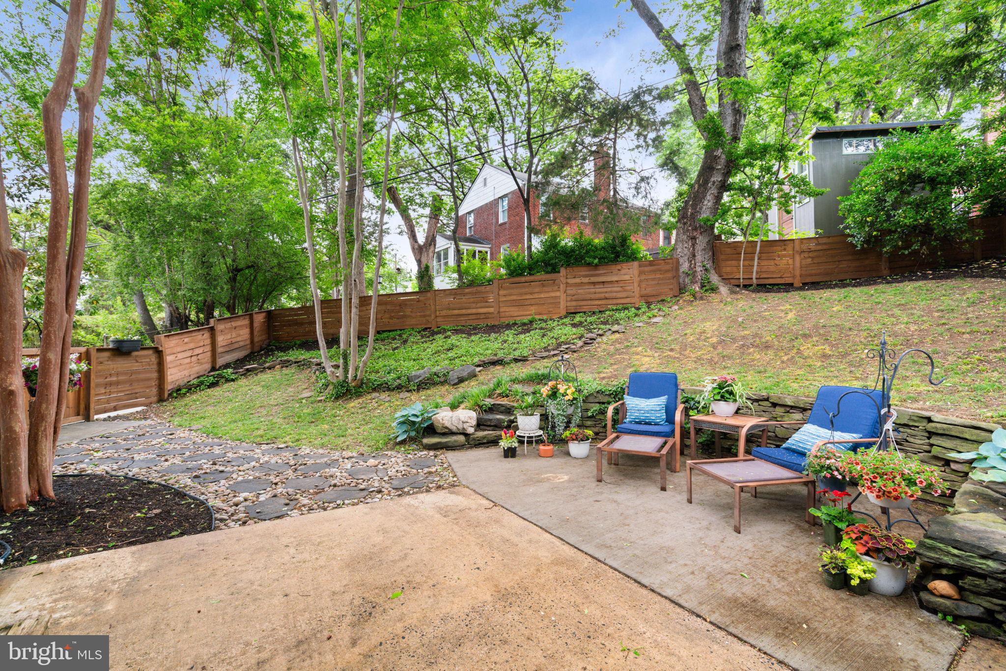 5823 Monticello Road Alexandria, VA 22303 - Photo 39 of 41 Fully fenced rear yard, perfect for pets