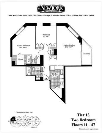 $450,000 | 3660 North Lake Shore Drive, Unit 1613, Chicago, IL 60613