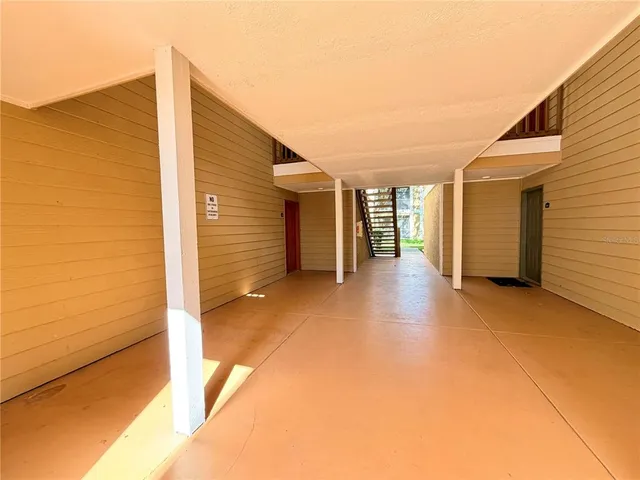 a view of front door