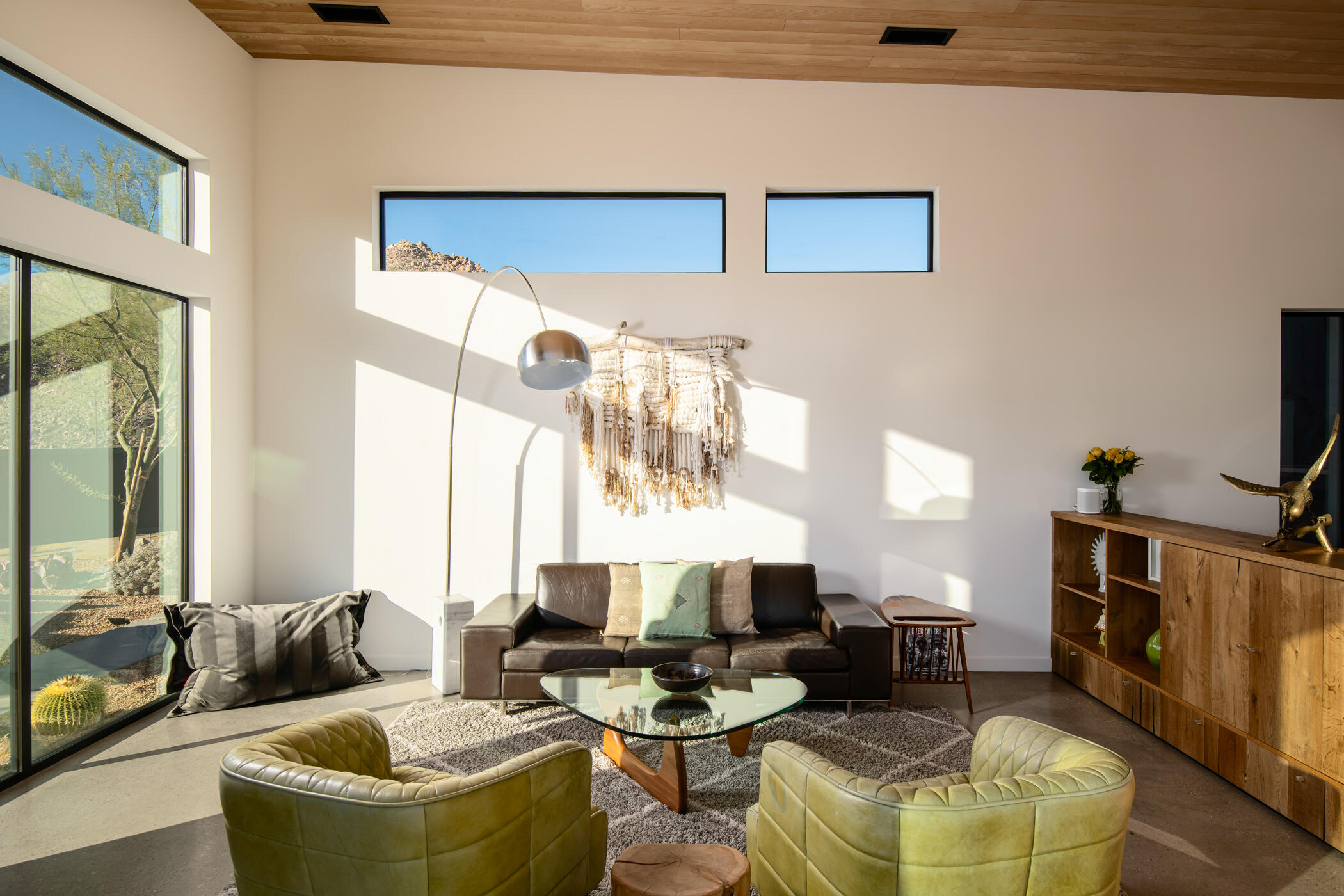 8520 Purple Sage Road Joshua Tree, CA 92252 - Photo 11 of 36 a living room with fireplace furniture and a flat screen tv