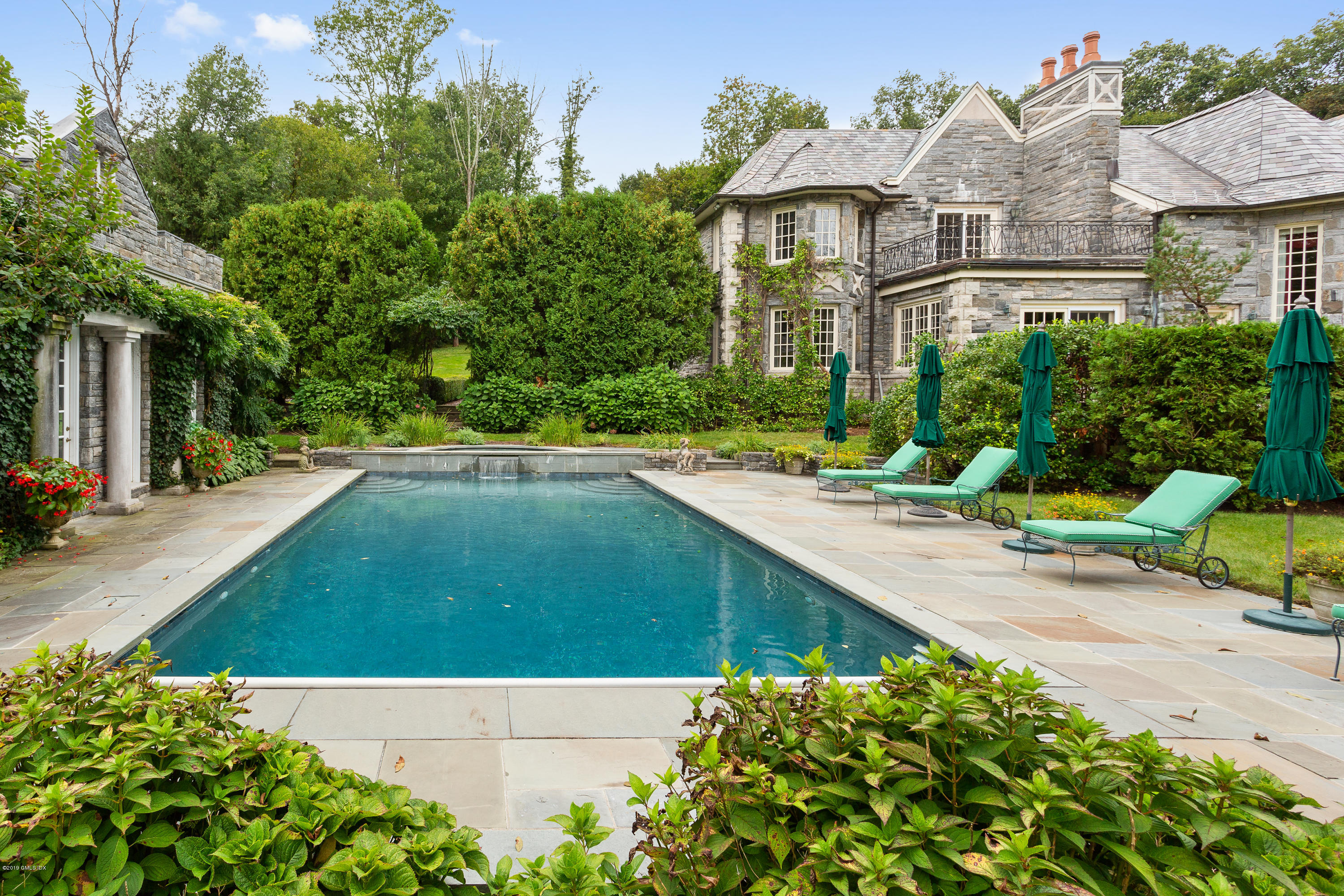 17 Cameron Drive Greenwich, CT 06831 - Photo 35 of 41 a view of outdoor space yard and swimming pool