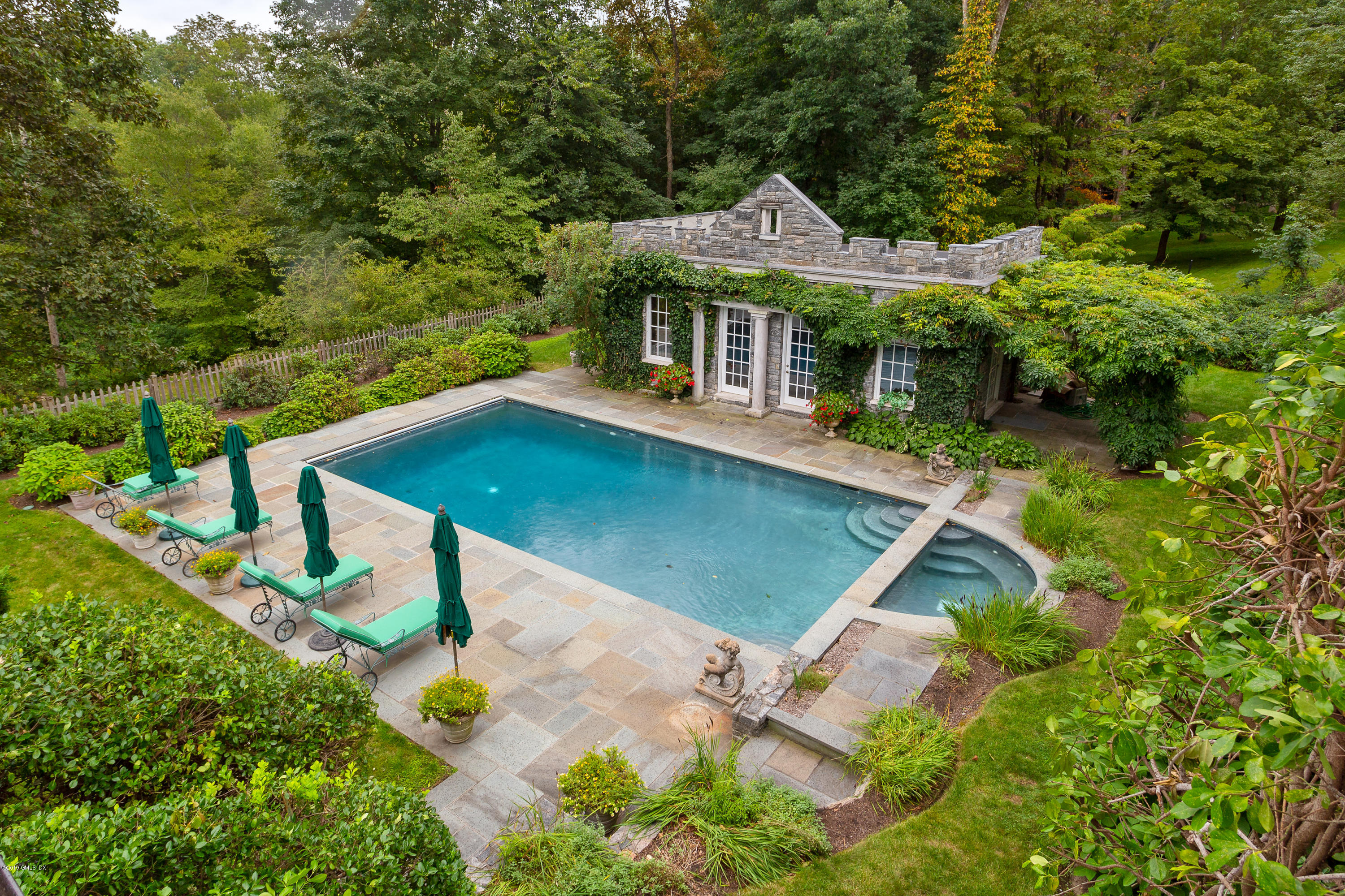 17 Cameron Drive Greenwich, CT 06831 - Photo 36 of 41 an aerial view of a house