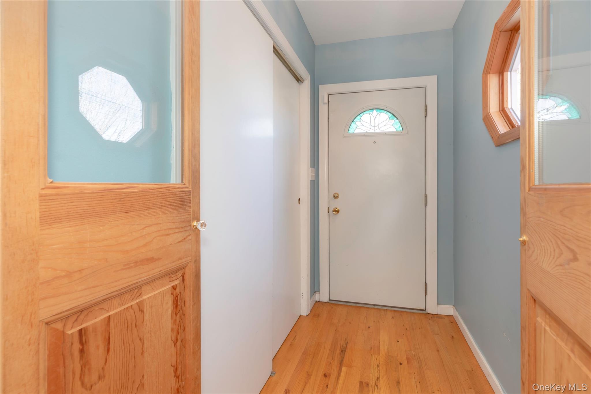 100 Marine Street Bronx, NY 10464 - Photo 2 of 25 a view of a hallway with wooden floor