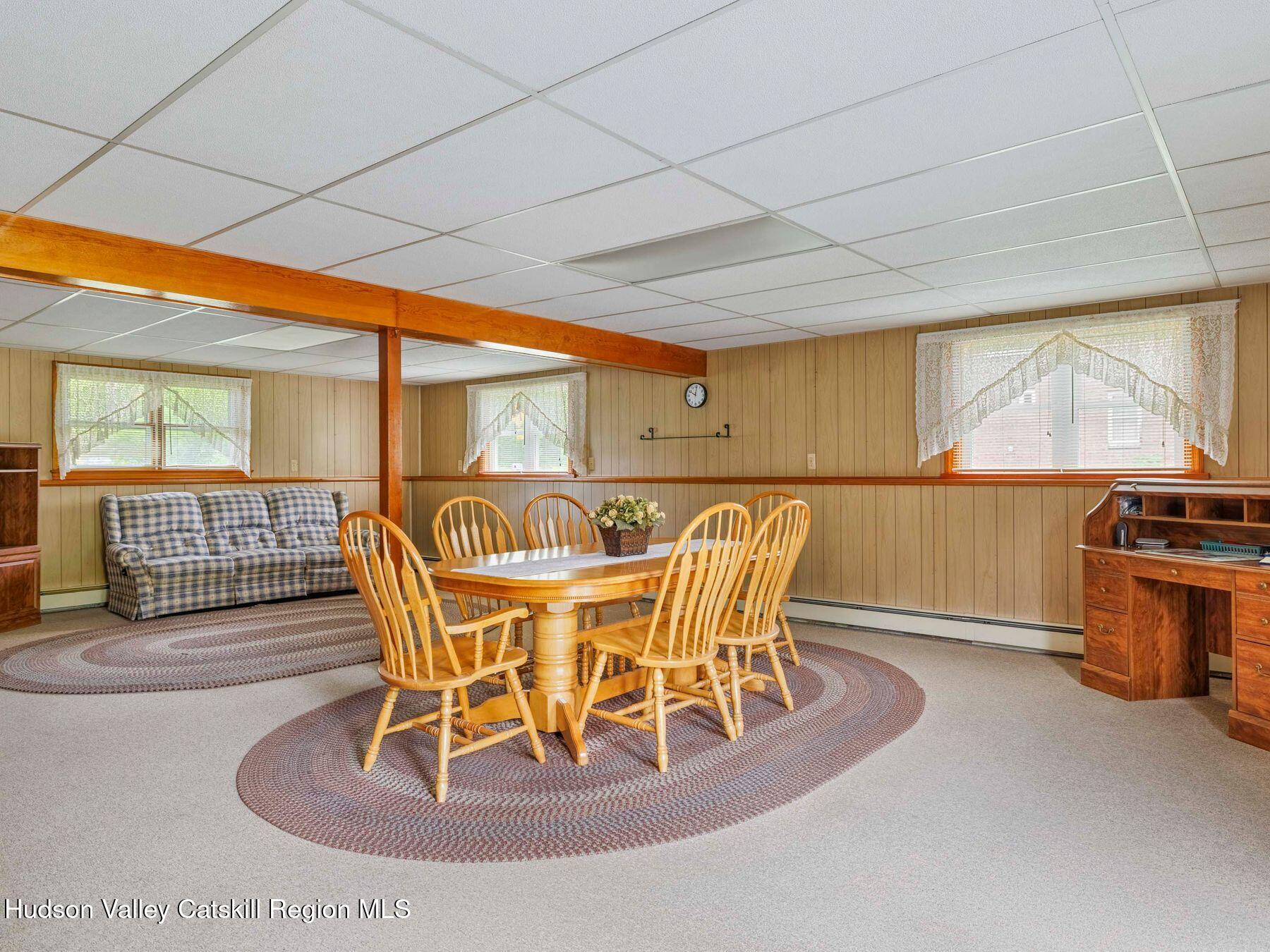 104 New Paltz Road Highland, NY 12528 - Photo 23 of 43 a view of a dining room with furniture window and outside view