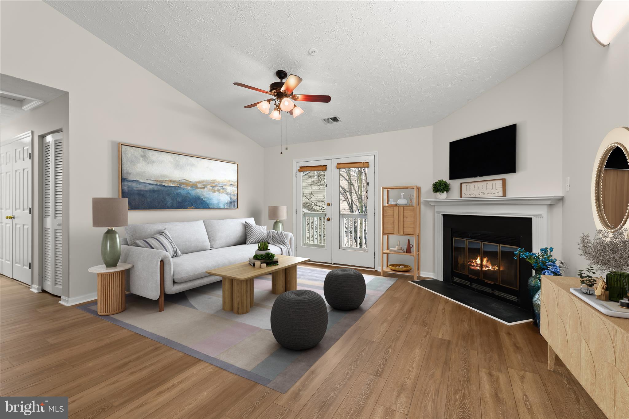 6420 Greenfield Road, Unit 810 Elkridge, MD 21075 - Photo 6 of 35 Living Room Staged Using Virtual Tools