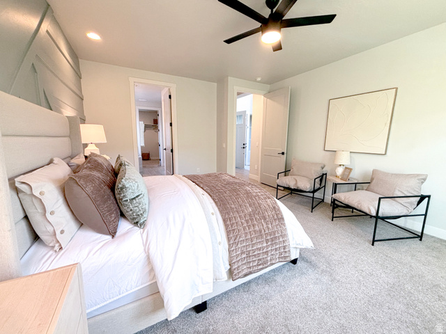 429 East Treasure Road Washington, UT 84780 - Photo 14 of 20 Spacious room featuring light-toned walls and plush gray carpeting