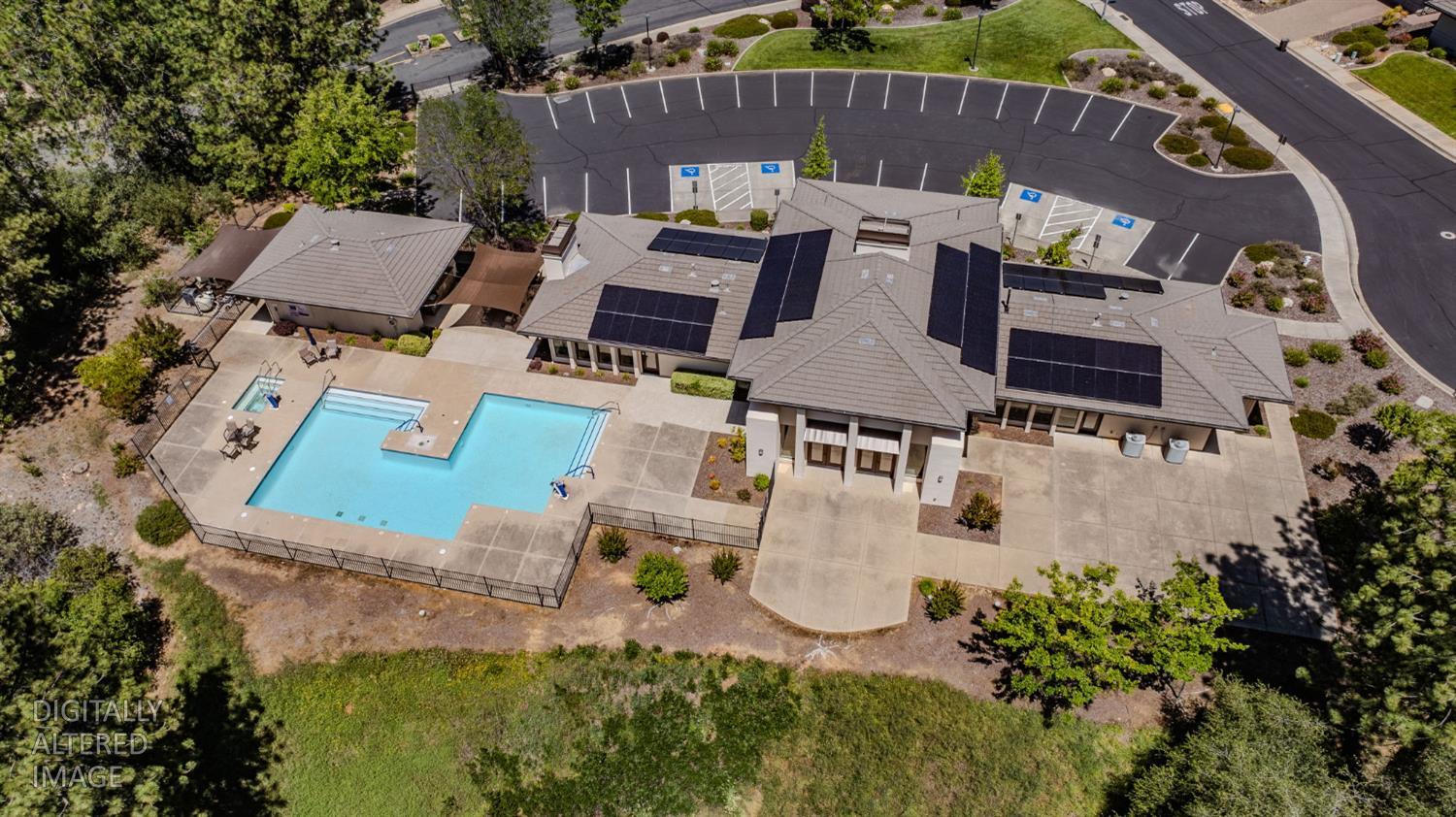 159 Emerald Lane Jackson, CA 95642 - Photo 49 of 58 an aerial view of a house with garden space and street view