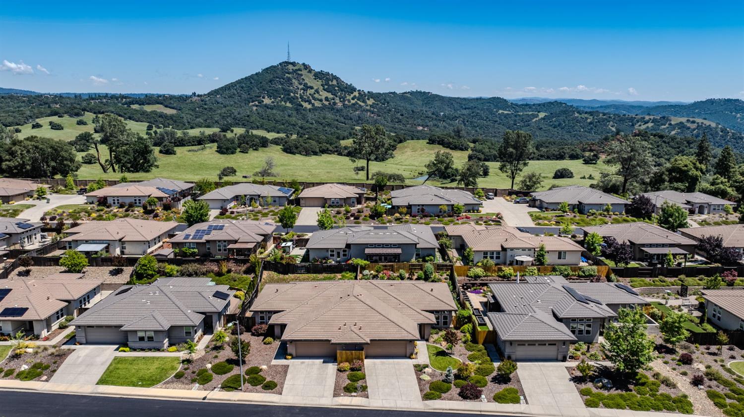 159 Emerald Lane Jackson, CA 95642 - Photo 53 of 58 an aerial view of a city