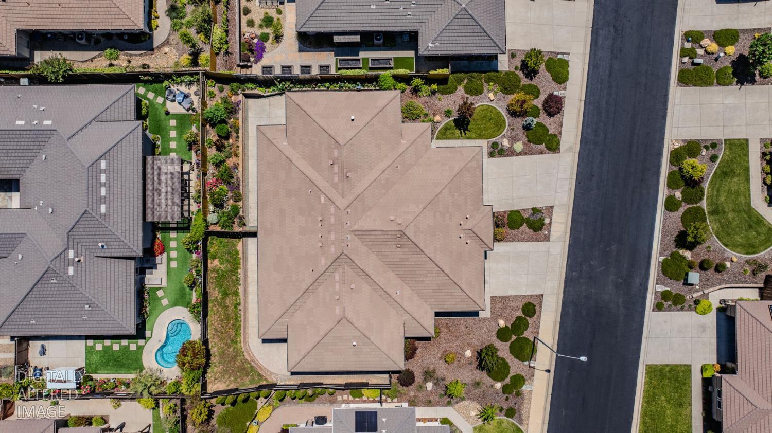 159 Emerald Lane Jackson, CA 95642 - Photo 58 of 58 an aerial view of houses with outdoor space