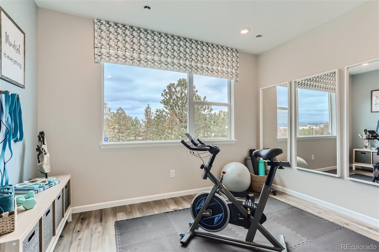 471 Interlocken Boulevard, Unit 101 Broomfield, CO 80021 - Photo 7 of 28 a view of a room with gym equipment