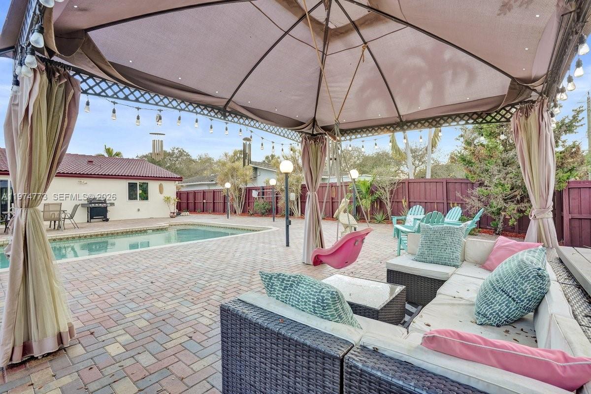 4925 Tyler Street Hollywood, FL 33021 - Photo 45 of 55 a view of outdoor space yard and patio