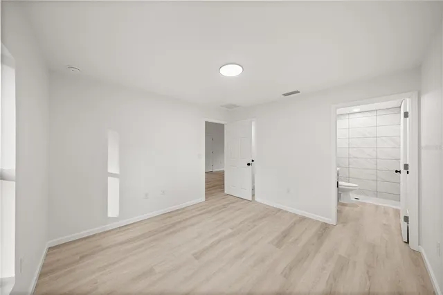 wooden floor in an empty room