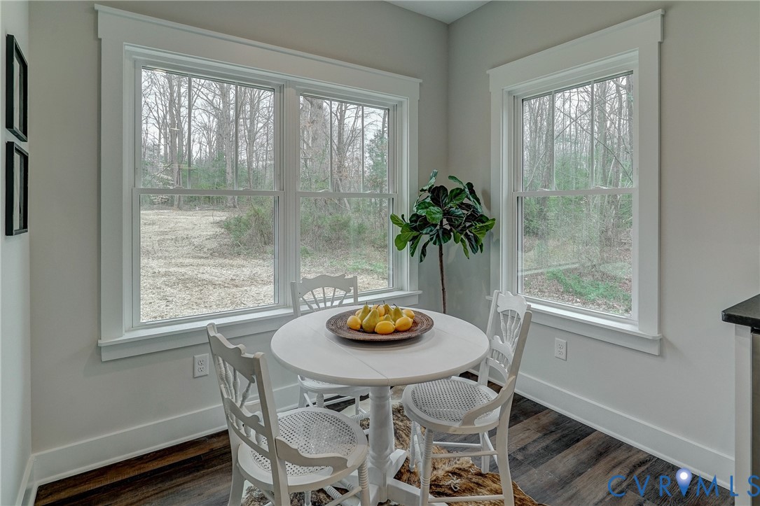 1343 Stokes Station Road Goochland, VA 23063 - Photo 18 of 35 a view of a dining room with furniture and window