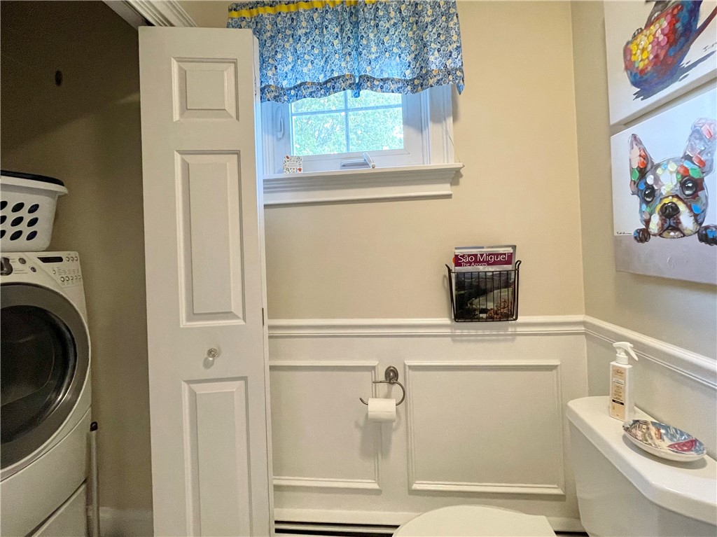 5 Victoria Lane Rehoboth, MA 02769 - Photo 19 of 48 Half bath room with laundry area.