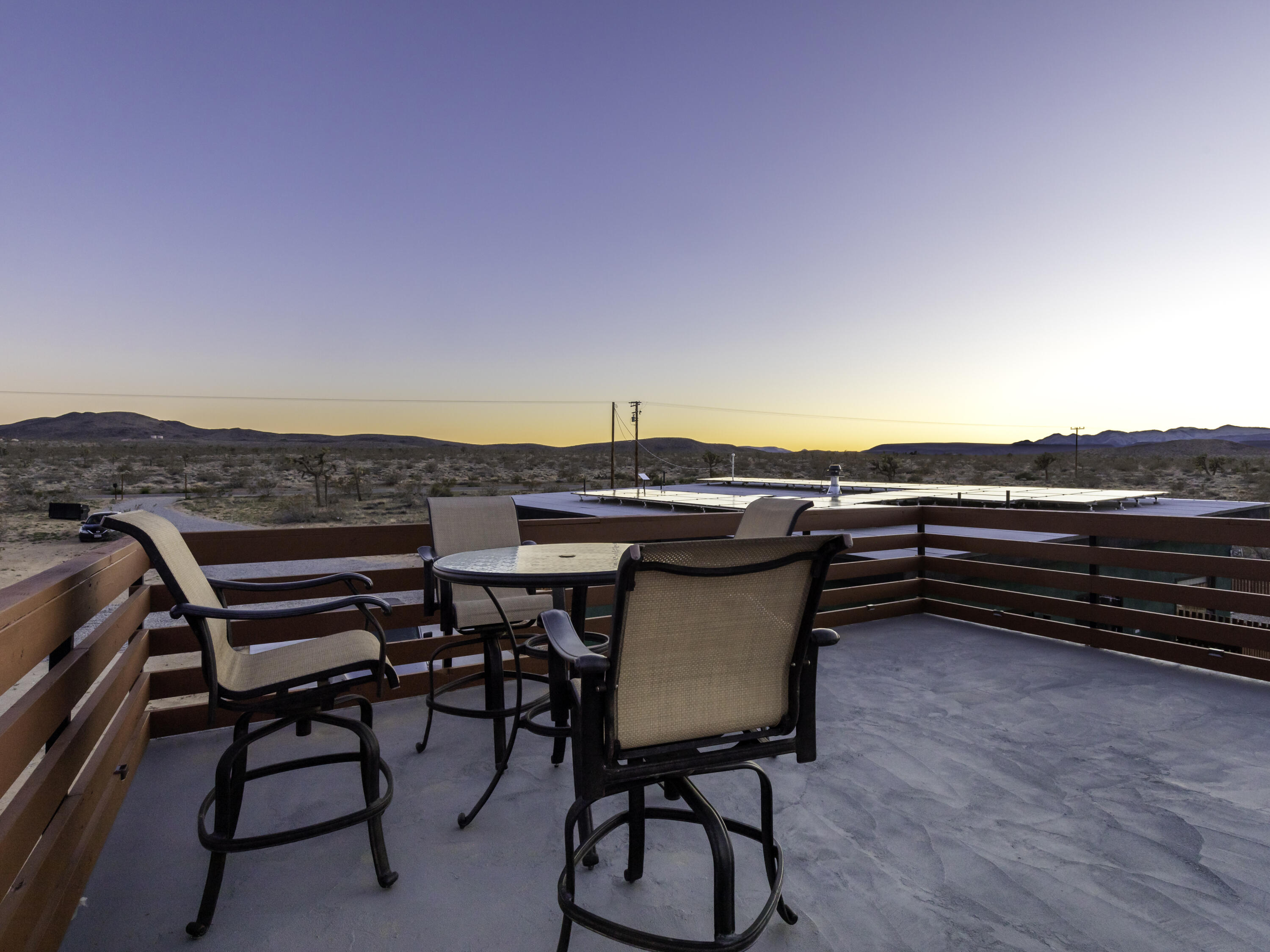 59130 Reche Road Landers, CA 92285 - Photo 66 of 69 a view of a terrace with furniture and stove