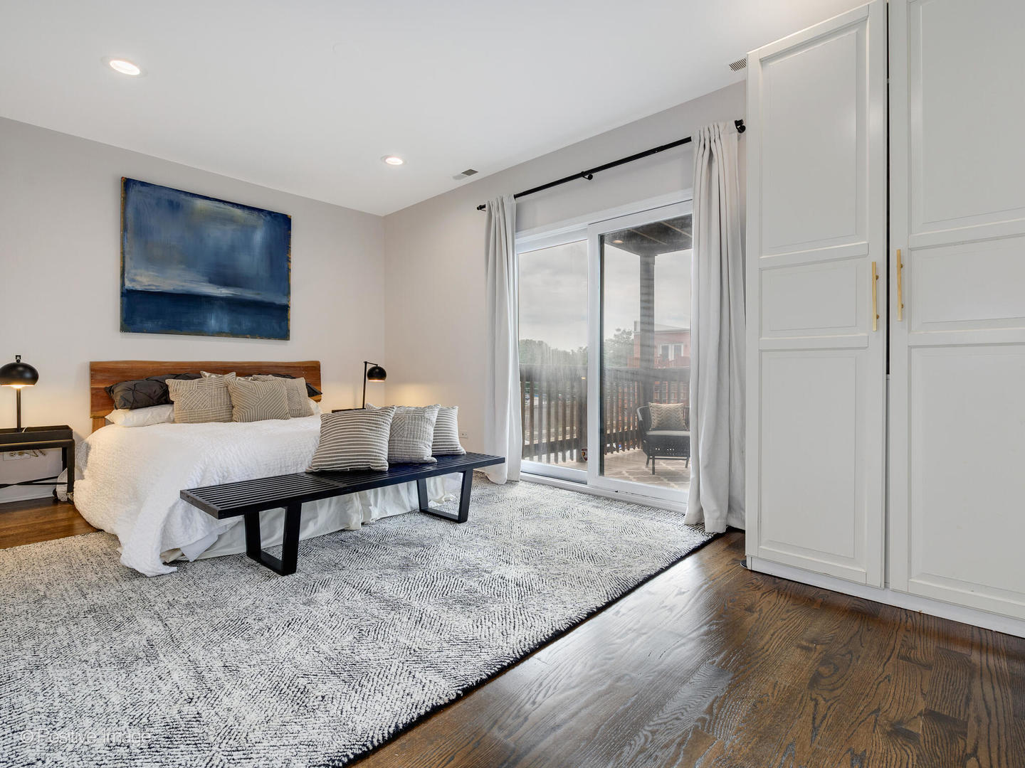 1404 North Mohawk Street, Unit 2 Chicago, IL 60610 - Photo 11 of 14 a living room with furniture and a rug