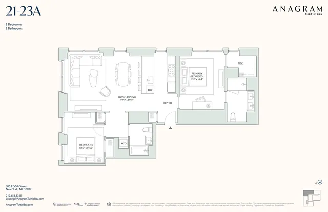 $14,250 | 300 East 50th Street, Unit 23A | Midtown East