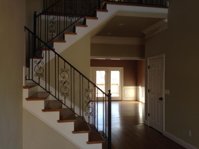 409 Sandcastle Road Franklin, TN 37069 - Photo 2 of 12 Great Foyer with Vaulted Ceiling and Hardwoods through the entire 1st Floor