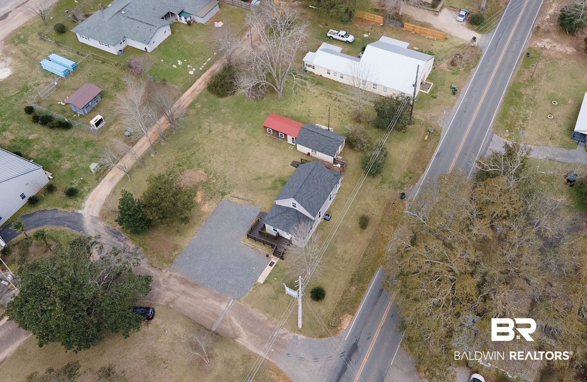 22051 Broad Street Silverhill, AL 36576 - Photo 4 of 28 Aerial view