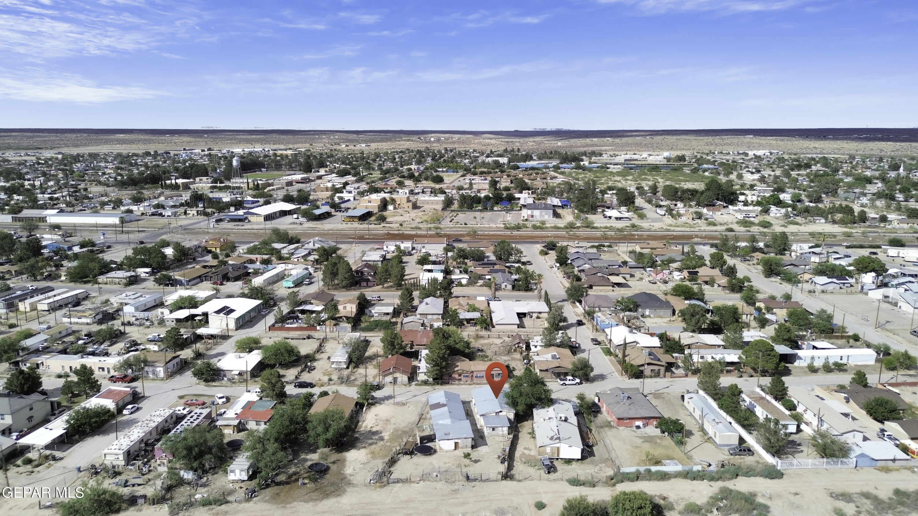 720 Johnson Street Fabens, TX 79838 - Photo 59 of 68 an aerial view of a city