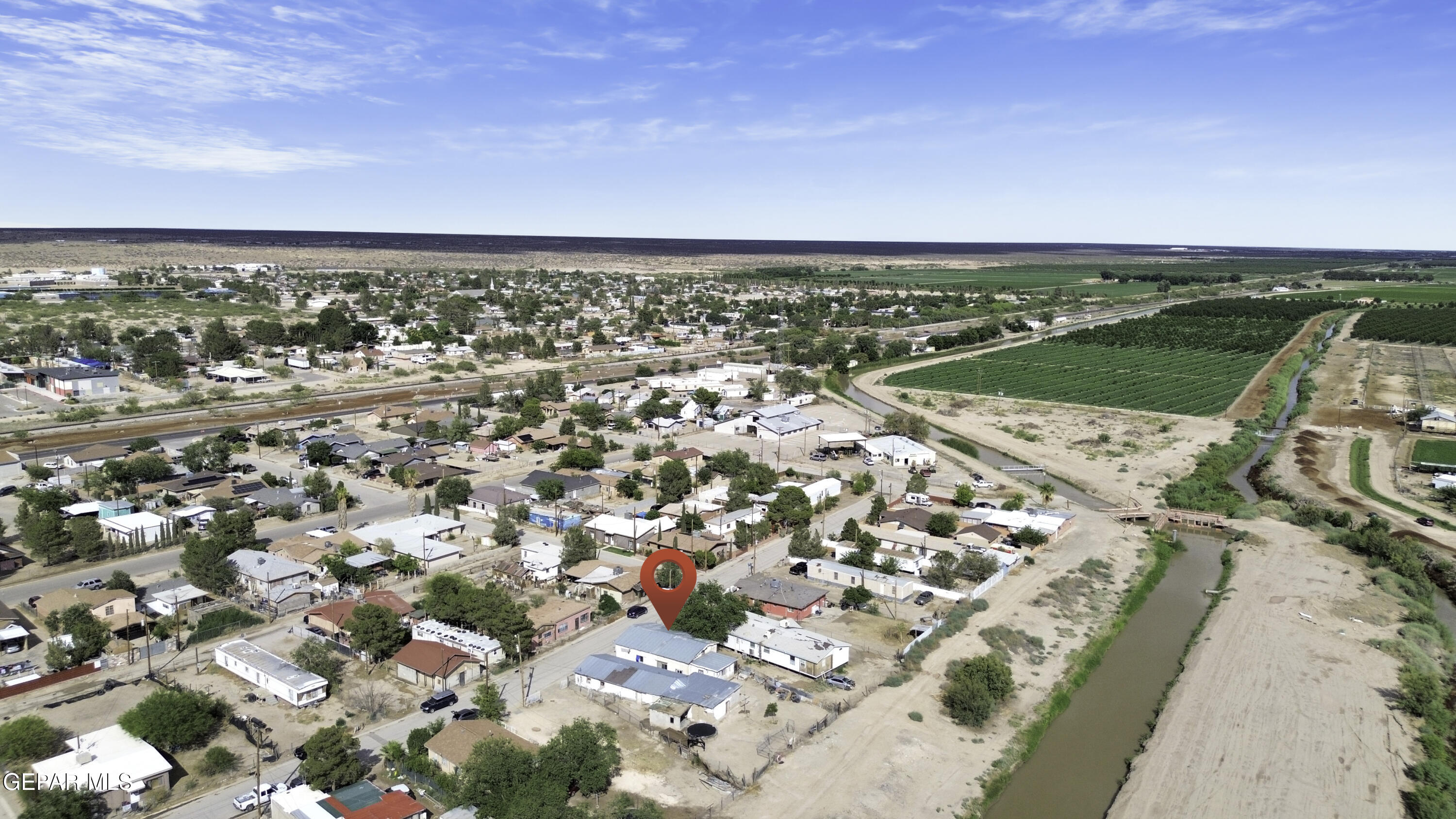 720 Johnson Street Fabens, TX 79838 - Photo 64 of 68 an aerial view of a city