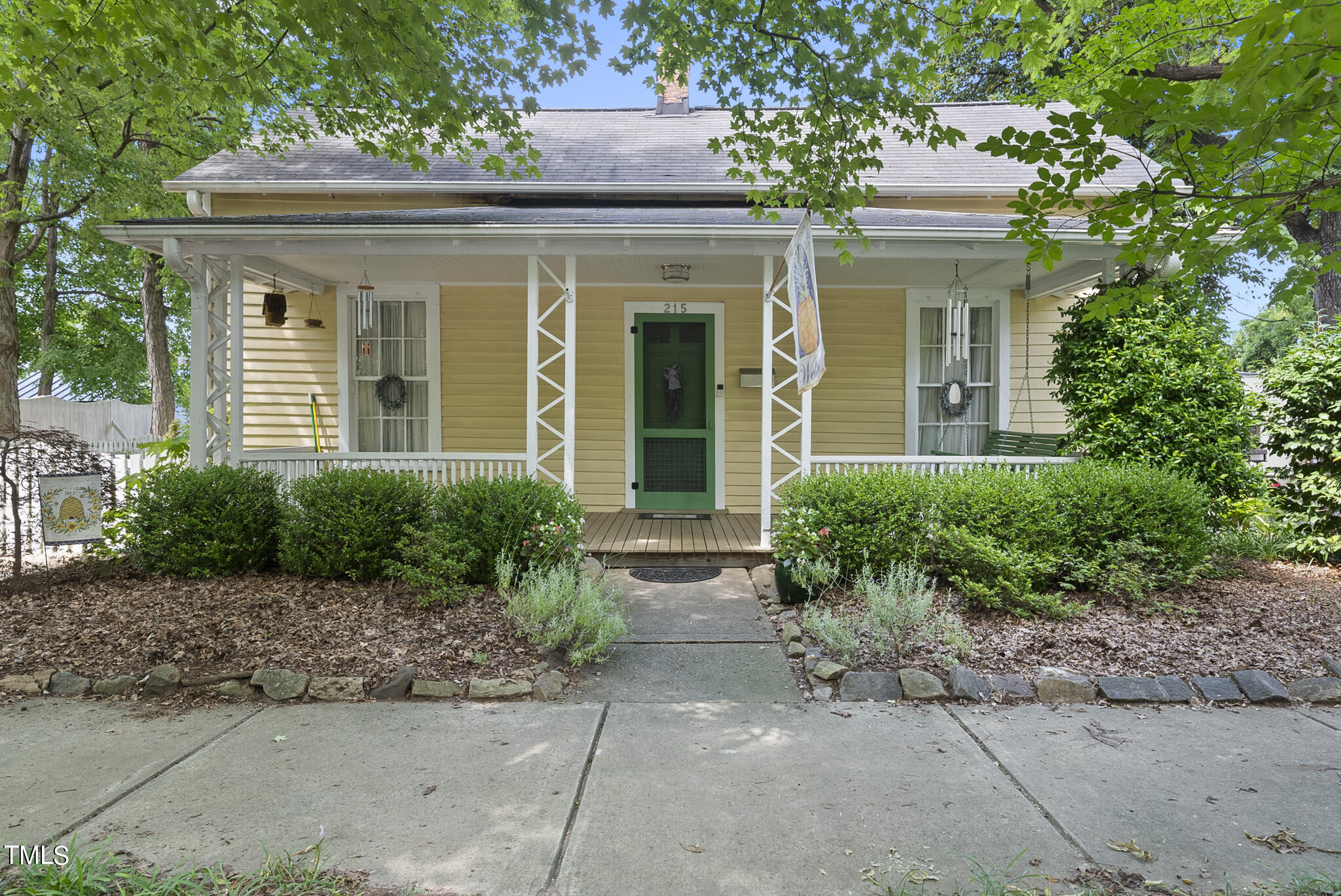 215 Pace Street Raleigh, NC 27604 - Photo 1 of 25 front view of house with potted plants