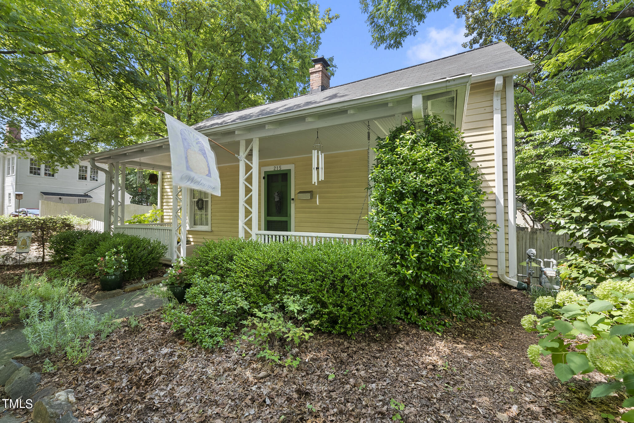 215 Pace Street Raleigh, NC 27604 - Photo 20 of 25 front view of a house with a yard