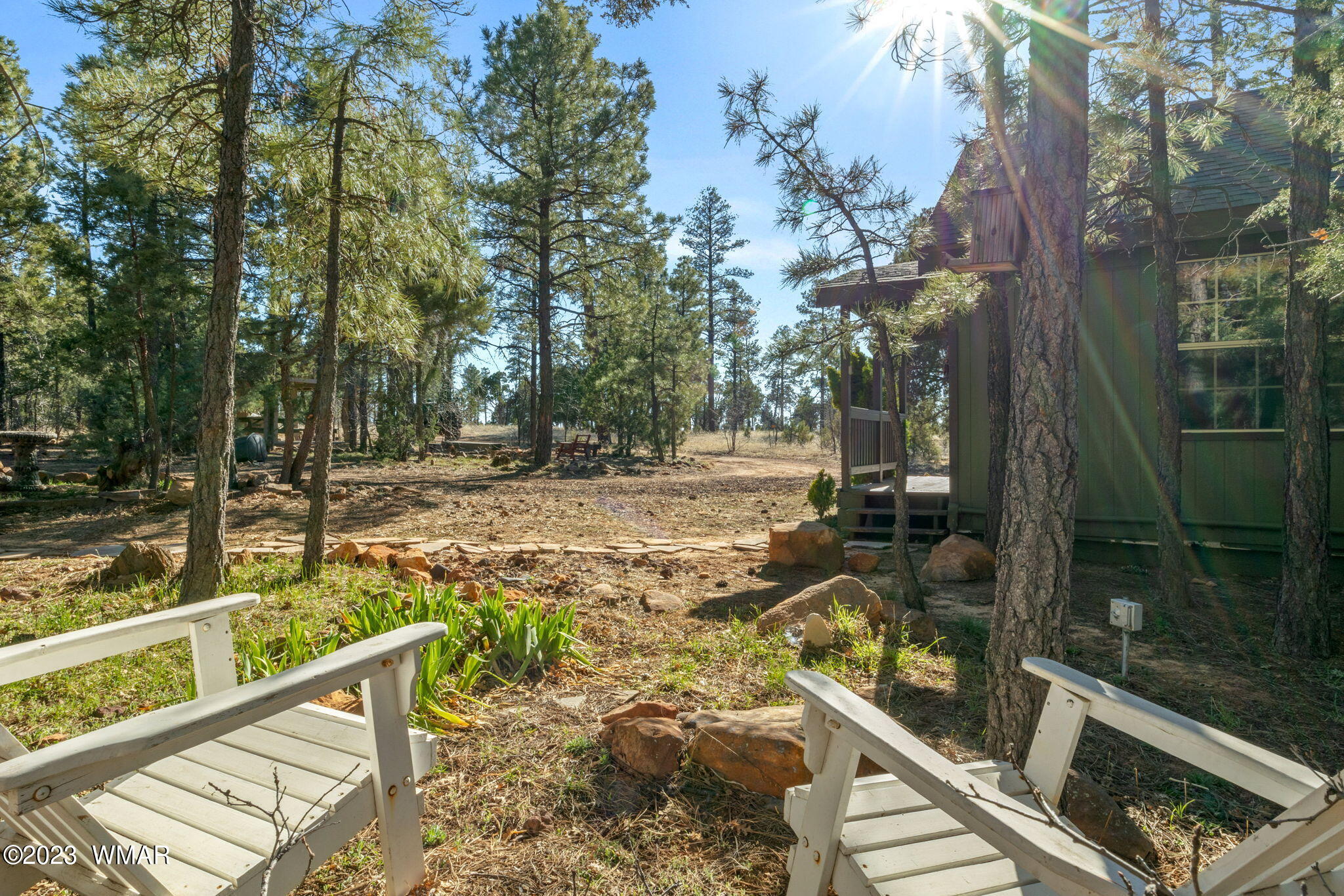 2001 Judy Ranch Road Overgaard, AZ 85933 - Photo 34 of 41 a view of a yard with sitting area