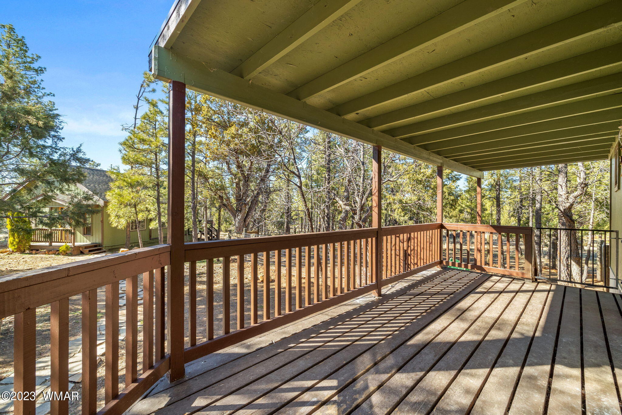 2001 Judy Ranch Road Overgaard, AZ 85933 - Photo 4 of 41 a view of balcony with wooden floor