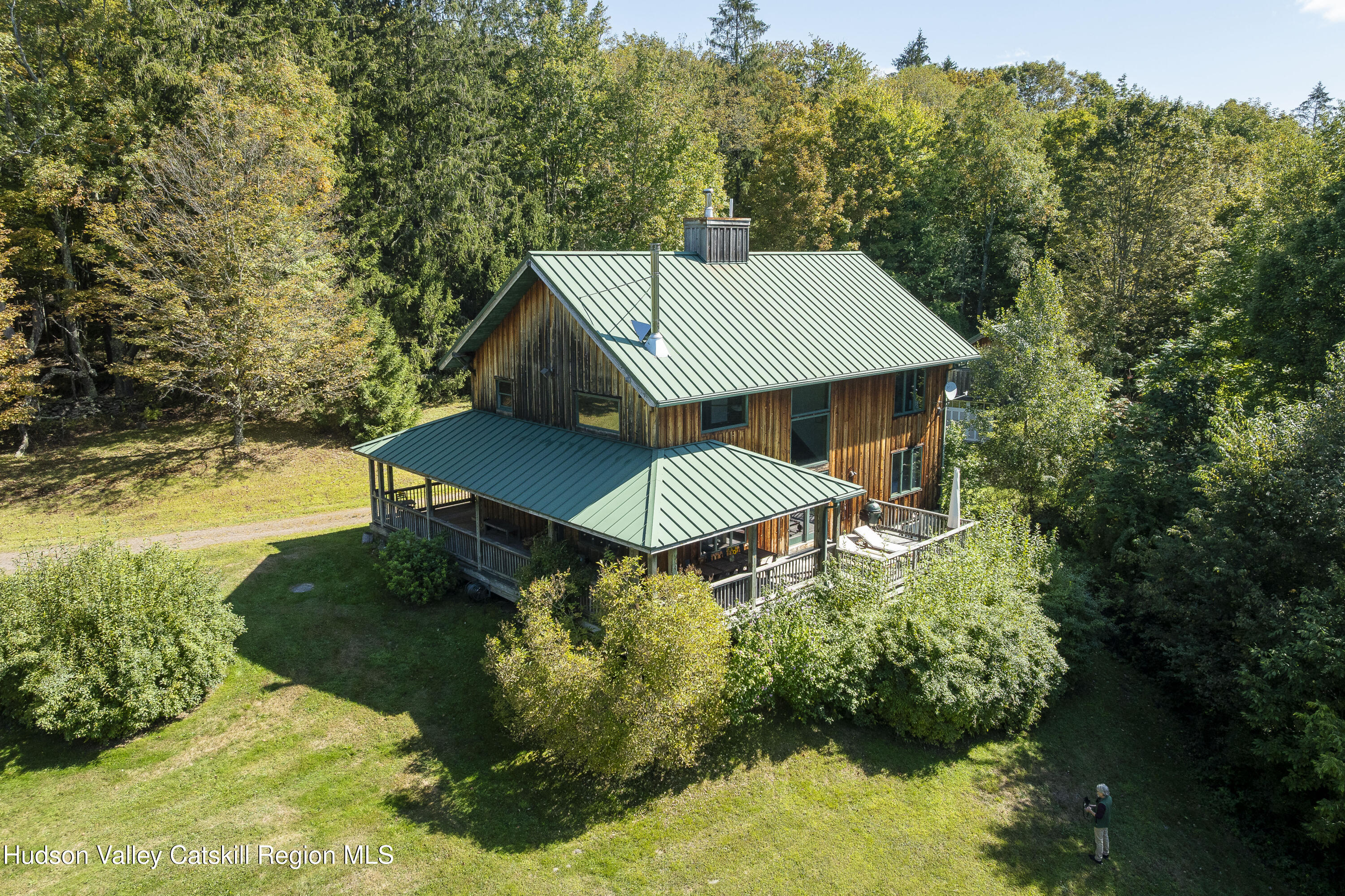396 Doig Hollow Road Bovina, NY 13731 - Photo 9 of 44 a aerial view of a house