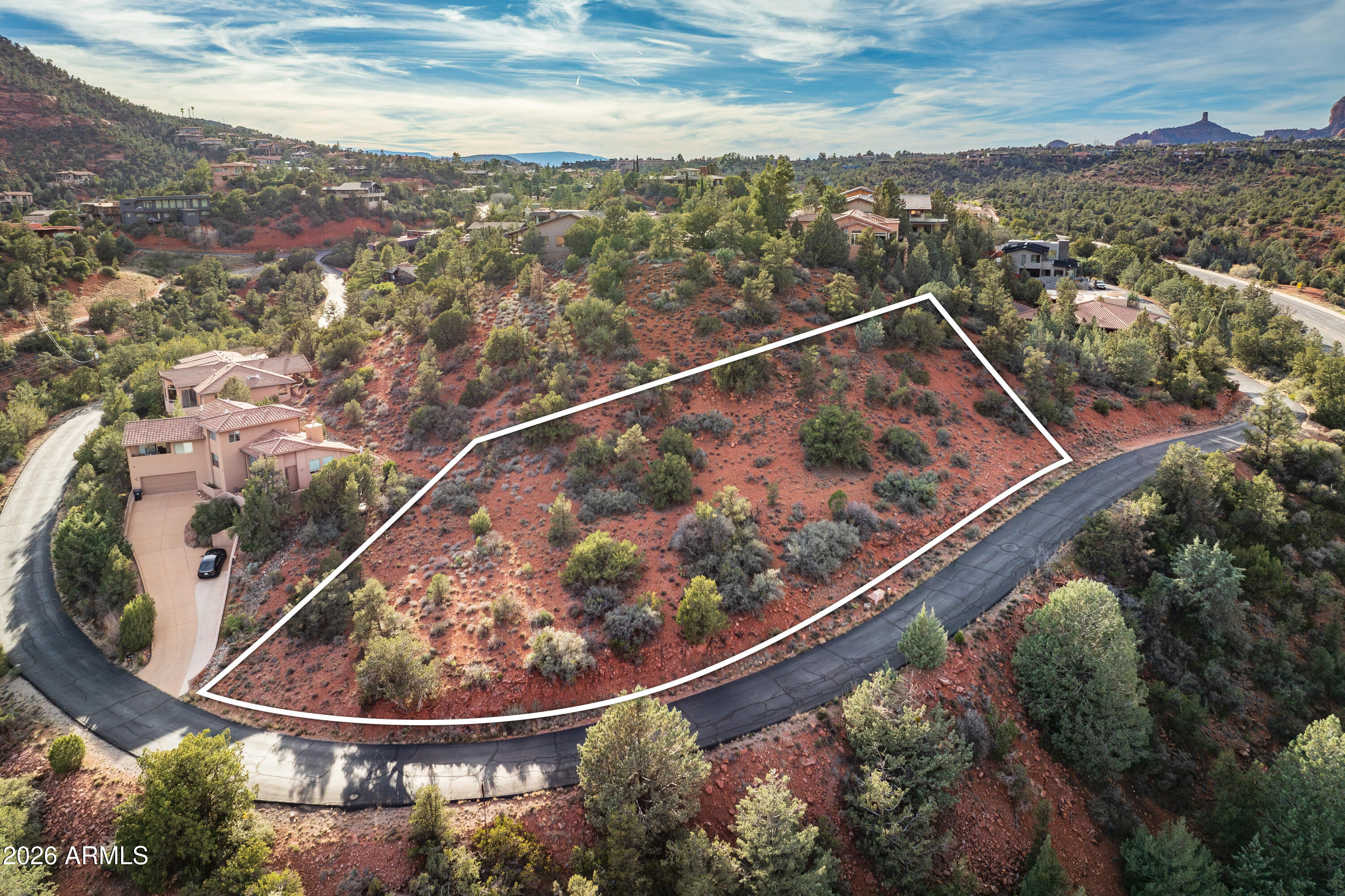 210 Barcelona Road, Unit 83 & 82 Sedona, AZ 86336 - Photo 6 of 19 210&230 BarcelonaRd-drone-02