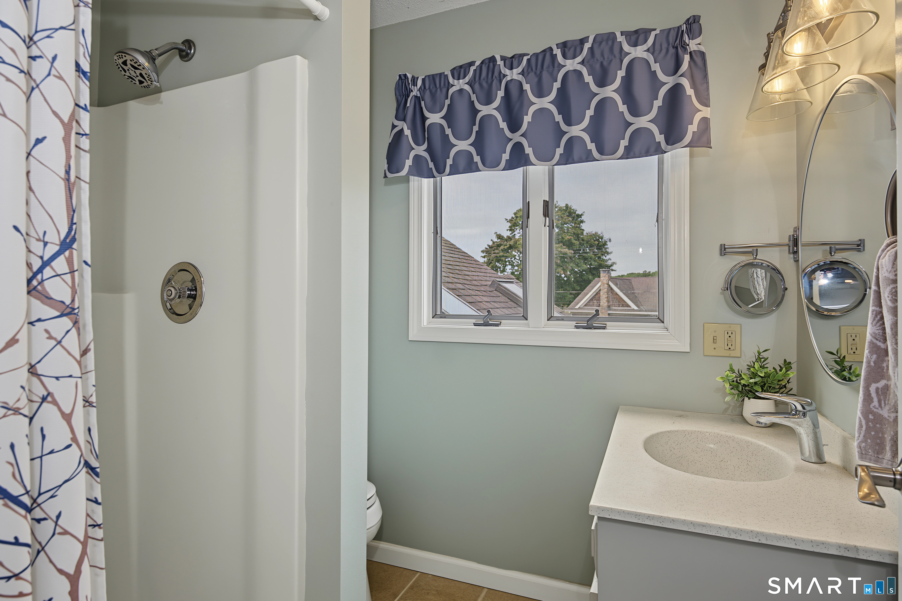 64 Old Black Point Road East Lyme, CT 06357 - Photo 23 of 35 Ensuite guest full bath with shower.