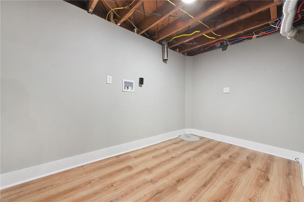 614 Springdale Drive Pittsburgh, PA 15235 - Photo 24 of 31 a view of a room with wooden floor