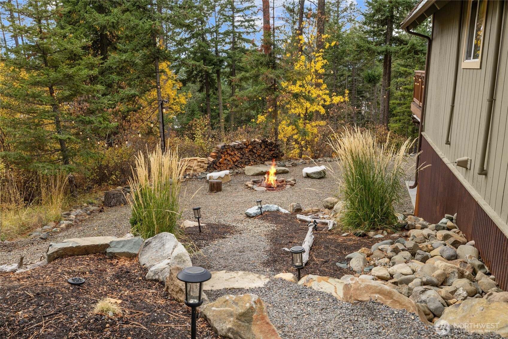 110 Deer Point Lane Ronald, WA 98940 - Photo 32 of 40 a view of yard along with trees