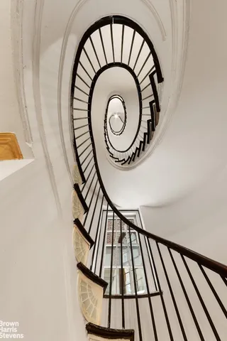 a view of a entryway with sitting space